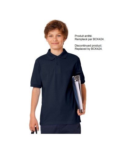 BetC-PK486-Kids Polo Safran